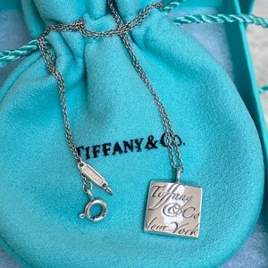 ❌SOLD!❌ ⭐️ Tiffany & Co Square Note Necklace! ⭐️
